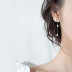 "Celestial Whisper" Minimalist Shape Stud Earrings