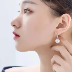 "Starlight Cascade" Diamond Cluster Drop Earrings